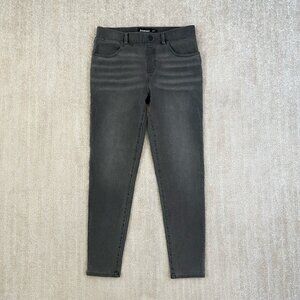 Betabrand Gray Pull On Jeans Stretch Pants M